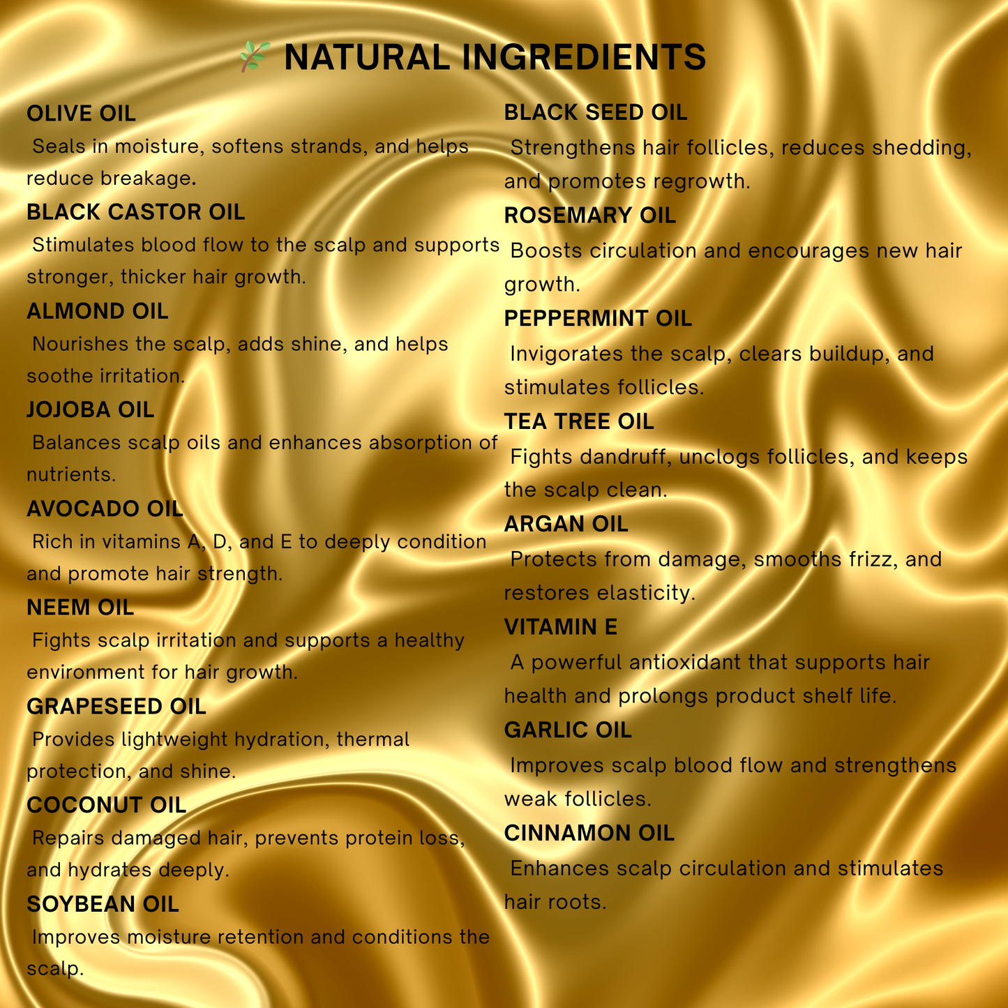 Nourishing Hair Growth Oil | 8oz